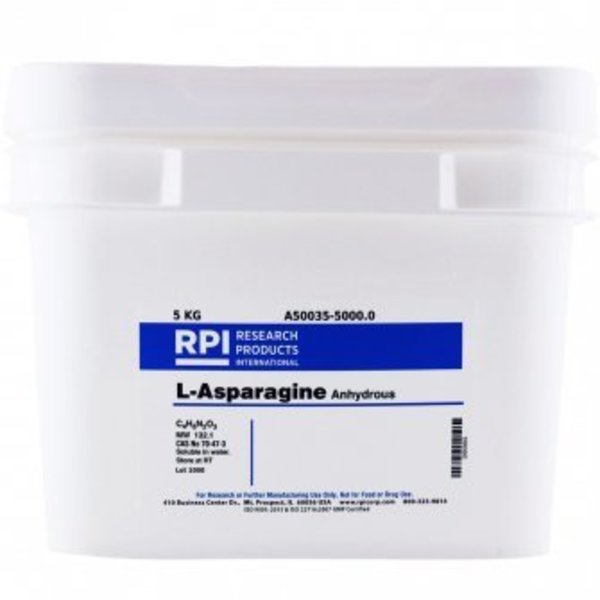 Rpi L-Asparagine, Anhydrous, 5 KG A50035-5000.0